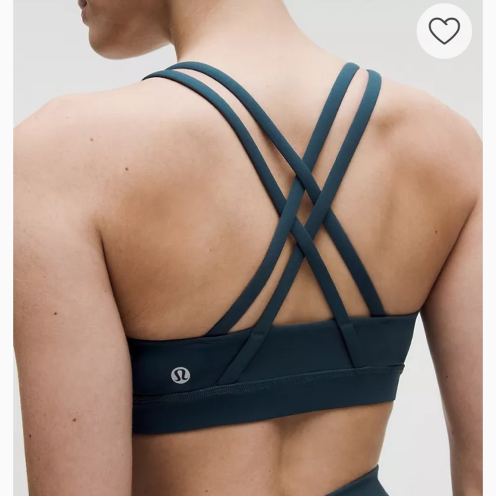 Lululemon Energy Bra Size 8 in teal